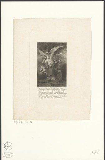 Allegorical monument for Prince Willem V, 1806
