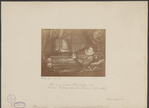 William I, Prince of Orange on his deathbed