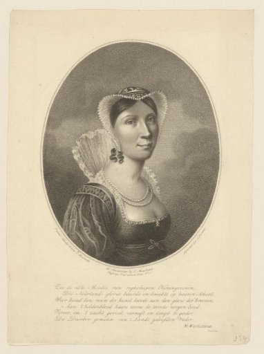 Portrait of Wilhelmina of Prussia