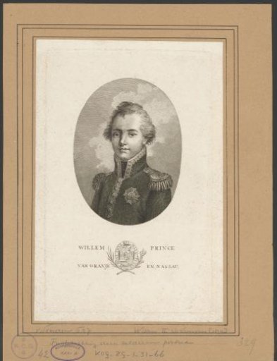 Portrait of Willem II, King of the Netherlands