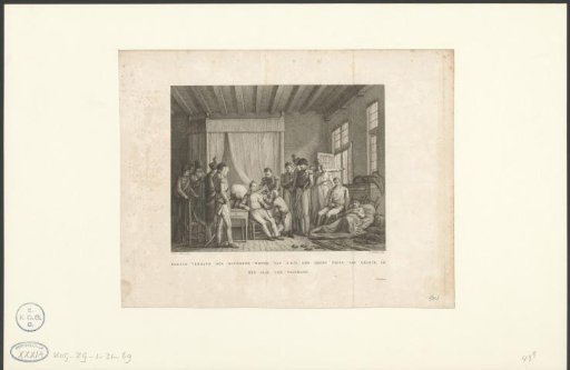 Care of the Wounded Prince of Orange, 1815