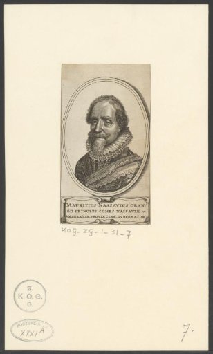 Portrait of Maurice, Prince of Orange