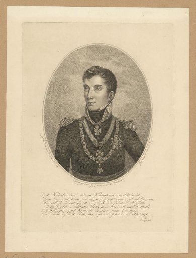 Portrait of Willem II, King of the Netherlands