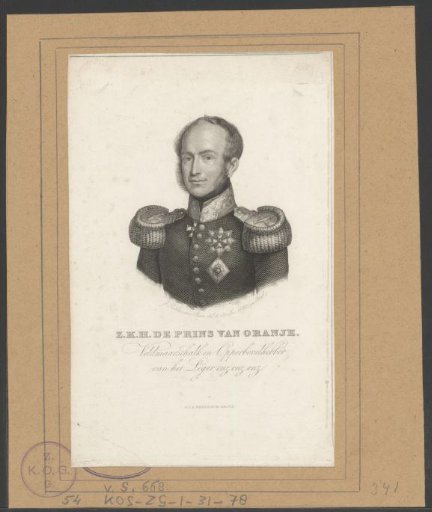 Portrait of Willem II, King of the Netherlands