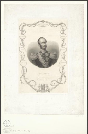 Portrait of William II, King of the Netherlands
