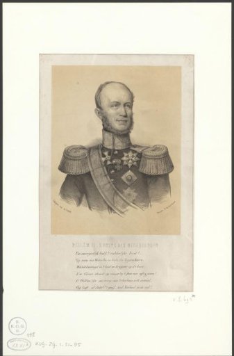 Portrait of William II, King of the Netherlands