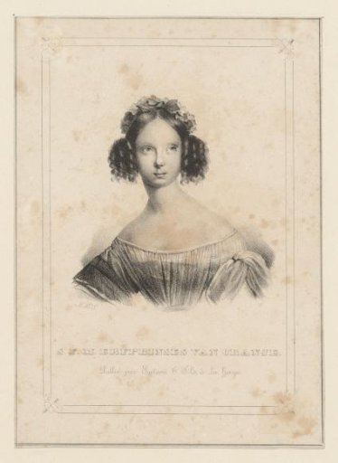 Portrait of Sophie, Princess of the Netherlands