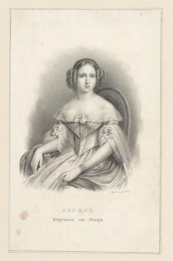 Portrait of Sophie, Princess of the Netherlands