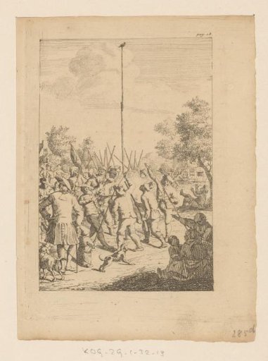 Bird shooting at a shooting festival