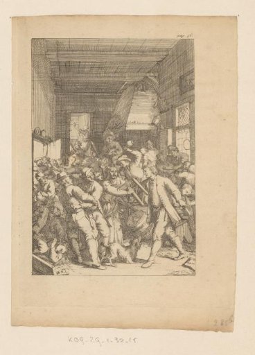 Fight in an inn