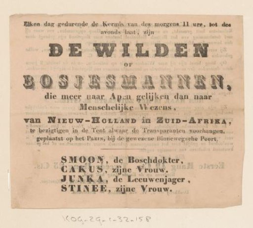 The Wild Men or Bushmen (...) of New Holland in South Africa