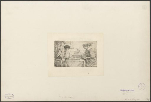 Two Backgammon Players