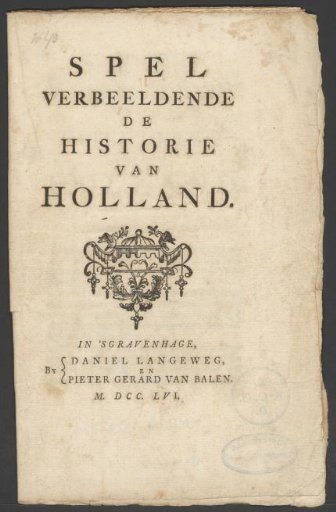 Game depicting the history of Holland