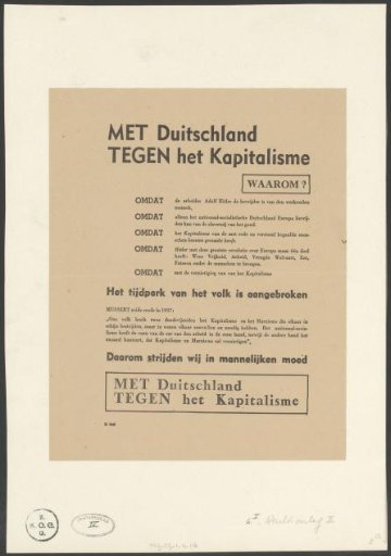 With Germany Against Capitalism