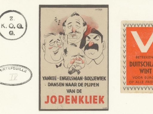 Yankee-Englishman-Bolshevik Dance to the Tune of the Jewish Clique