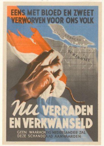 Won for Our People with Blood, Sweat, and Tears. Now Betrayed and Squandered. No True Dutchman Will Accept This Shameful Act