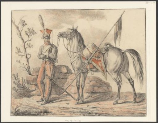 Lancer with Horse