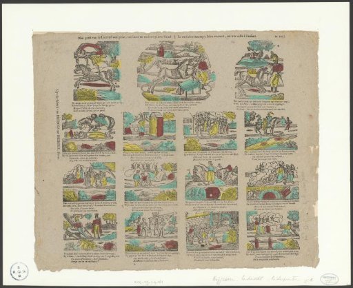 A print is given from time to time, as reward and instruction for the child / La moindre estampe, bien souvent, est très utile à l'enfant