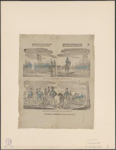 Dutch heroic troops / Who, in their conduct and courage, / Pair with precision in movement, / Behold in this procession of heroes