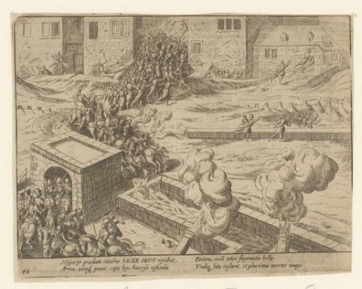 Spanish Fury: bombardment of the city, 1576