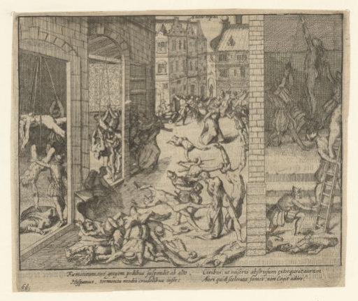 Spanish Fury: atrocities by the soldiers, 1576
