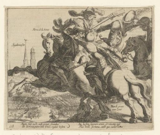 François de la Noue captured during the Battle of Ingelmunster, 1580