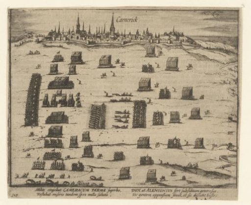 Cambrai relieved by the Duke of Anjou, 1581