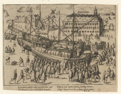 Archduke Matthias departs from the Netherlands, 1581