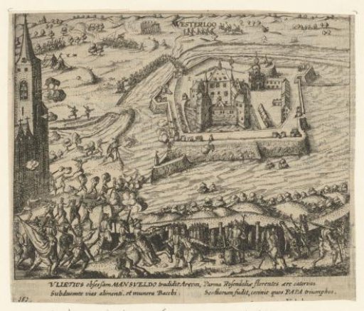 Castle Westerlo captured by Mansfeld, 1583