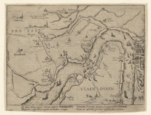 Siege and capture of Antwerp in 1584/1585: the forts along the Scheldt