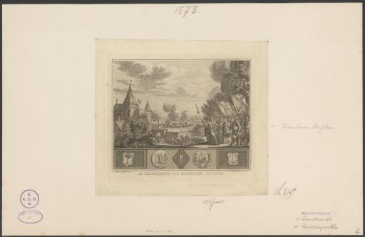 The Siege of Haarlem. Anno 1573