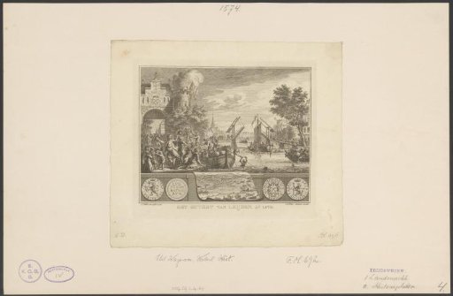 The Relief of Leiden. Anno 1574
