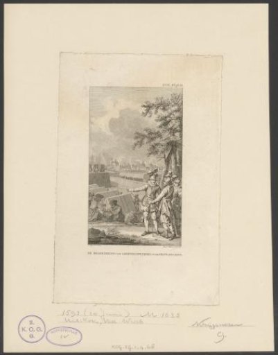 Maurice at the siege of Geertruidenberg, 1593