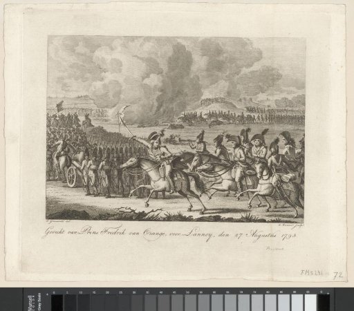 Battle of Prince Frederick of Orange against Lannoy, August 27, 1793
