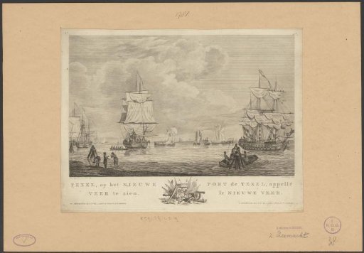 View of Texel at the New Ferry, 1781