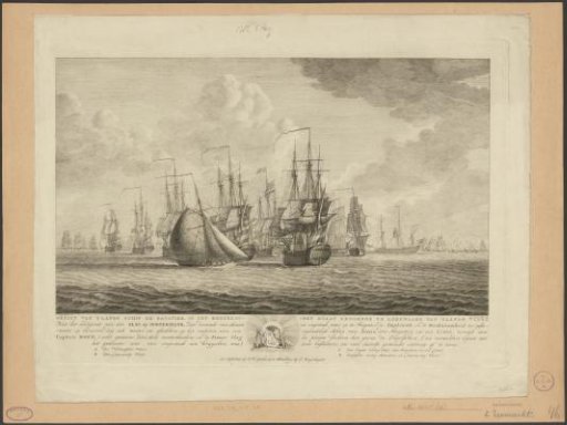 Frigate De Batavier in a Hopeless State, 1781