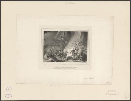 Gunboat Two of Jan van Speyk Surprised, 1831
