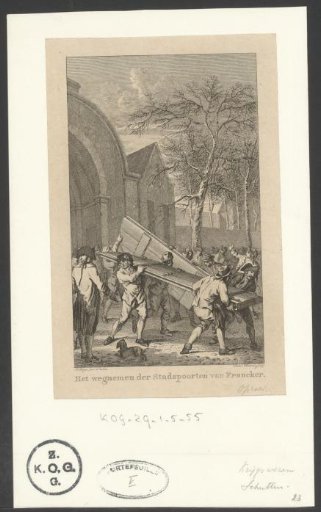 Removal of the City Gates of Francker