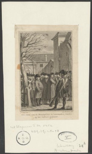 Arrest of Three Members of the City Council of Leeuwarden, 1796