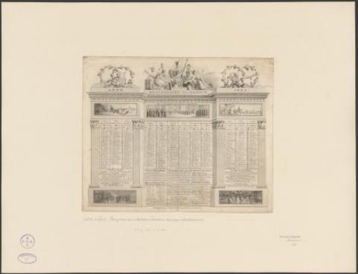 Almanac with the Return of the Mobile Civic Guard in Amsterdam