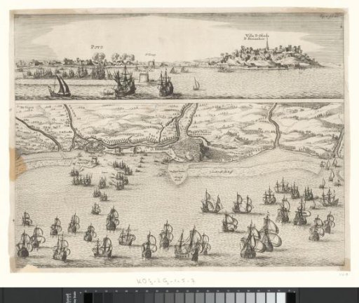 Capture of Olinda in Brazil by General Hendrick C. Loncq, 1630