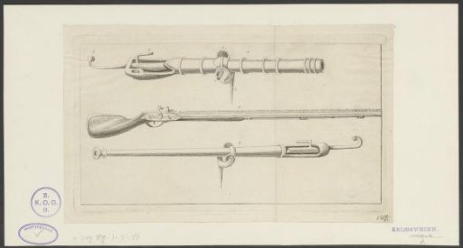 Snaphance of Jan van der Does and two captured pieces of Spanish artillery, 1574