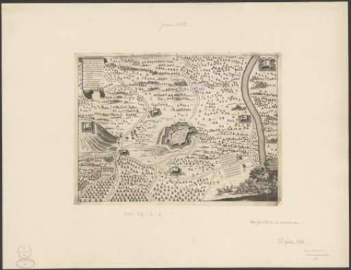 Siege and capture of Fort Real in Brazil by Colonel Artichewsky, 1635