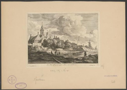 View of the house of Mr. Huydecoper