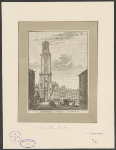 View of the Domtoren in Utrecht