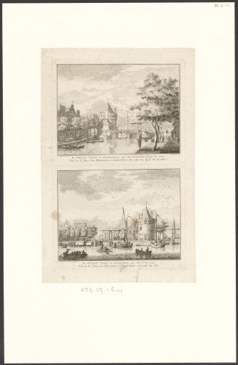 View of the Schreierstoren from two sides