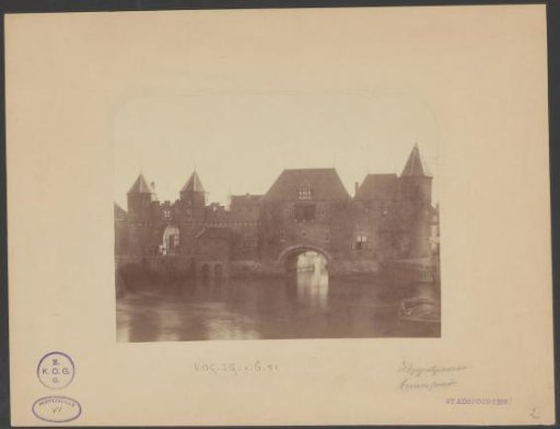 View of the Koppelpoort in Amersfoort