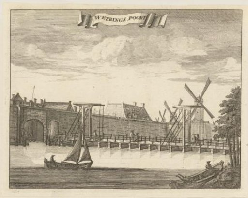 View of the Wetering Gate
