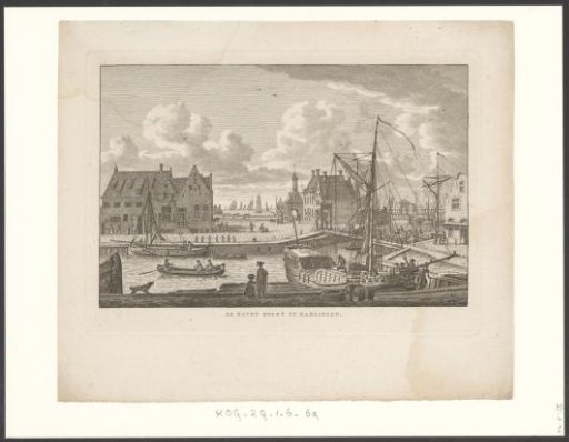 Havenpoort in Harlingen