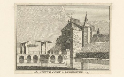 View of the Nieuwe Poort in Oudewater